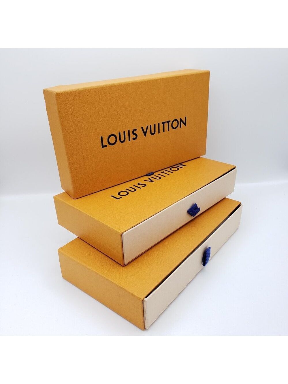 100% authentic Louis vuitton Set of 3 Boxes for Wallet & Pouches - Picture 11 of 11